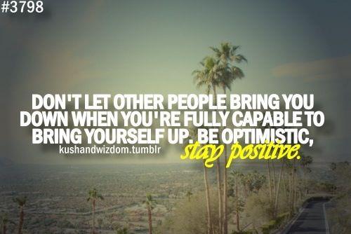 Don´t let other