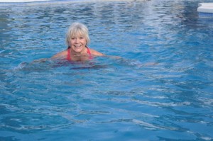 Christina i poolen