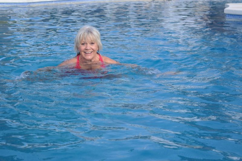 Christina i poolen